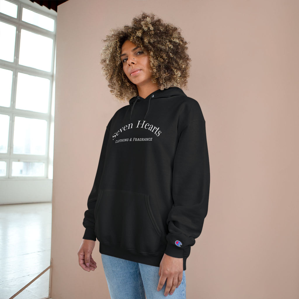Seven Hearts Champion Hoodie — Classic Logo Pullover