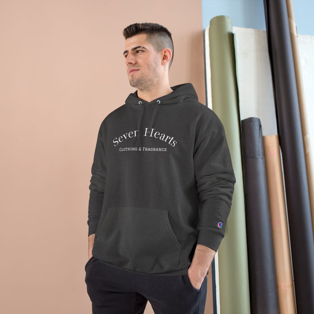 Seven Hearts Champion Hoodie — Classic Logo Pullover